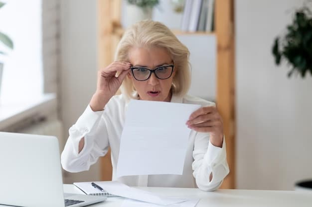 A concerned senior citizen is sitting at a desk, holding a rejection letter, with a lawyer standing next to him, pointing to documents and explaining the appeal process for the Benefício de Prestação Continuada (BPC), in a professional legal office setting.