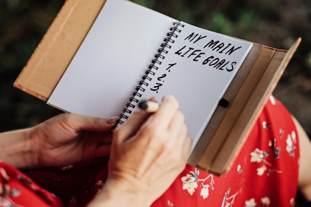 A close-up shot of a notebook with a handwritten list of community needs, a pen resting on top, and a pair of glasses nearby, symbolizing the meticulous planning and research involved in identifying social issues.