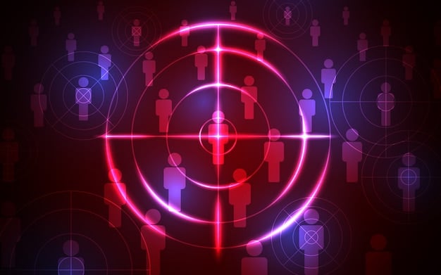 A graphic showing a target with arrows hitting the center, surrounded by people, representing a social enterprise reaching its target audience and achieving its goals.