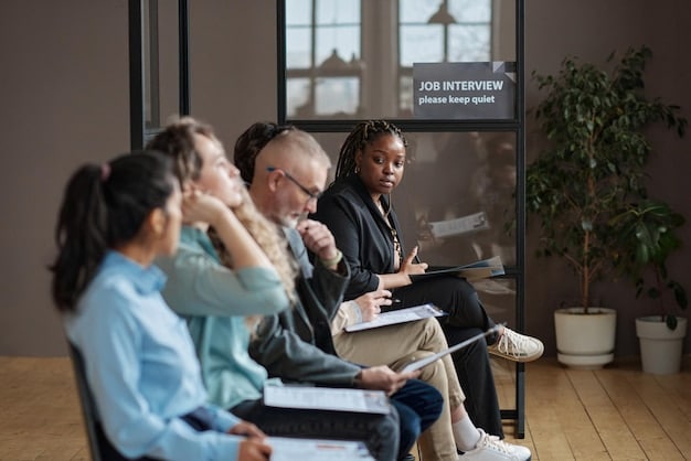 A leader giving a motivational speech to a group of volunteers during a training session. The atmosphere is inspiring and supportive, emphasizing the importance of teamwork.
