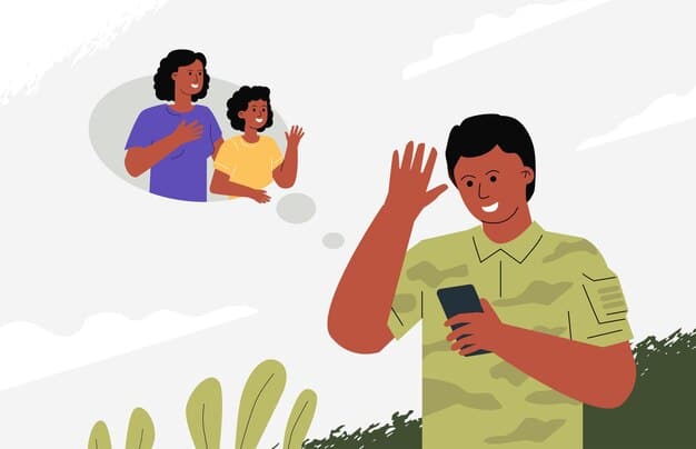 A volunteer is using a smartphone to record a video testimonial from someone who has benefited from the volunteer service, showing the power of personal stories in engaging potential volunteers.