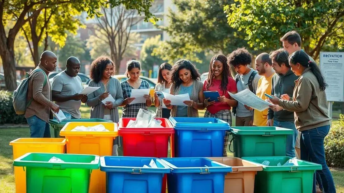 Como iniciar um projeto de reciclagem na sua comunidade