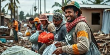 Como se tornar voluntário para ajudar em desastres naturais