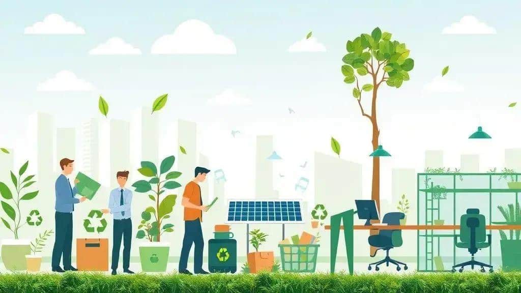 Práticas de sustentabilidade em empresas brasileiras que funcionam