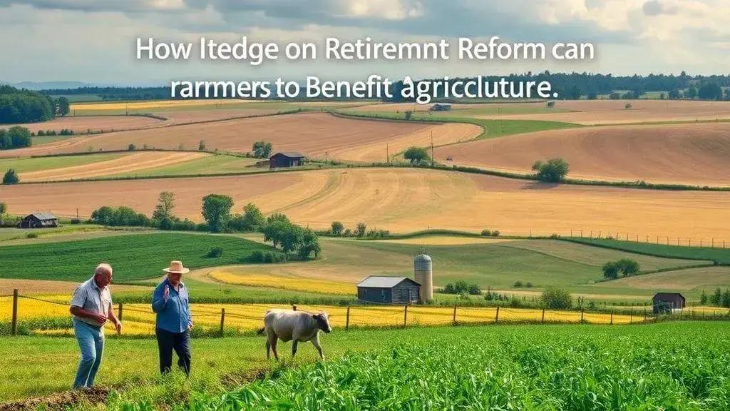 Como a reforma pode beneficiar o campo