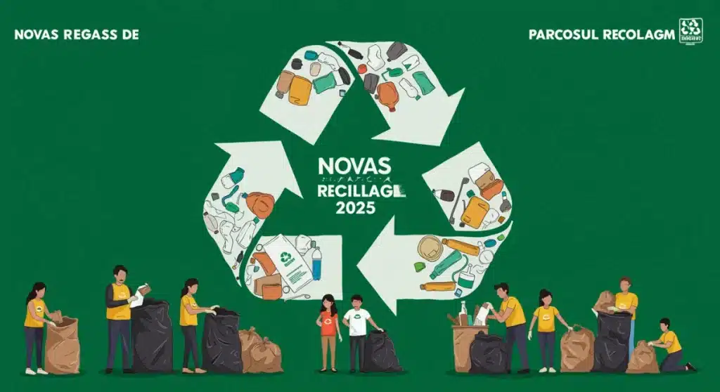 Novas Regras Reciclagem 2025: ONGs Otimizam Coleta e Eficiência