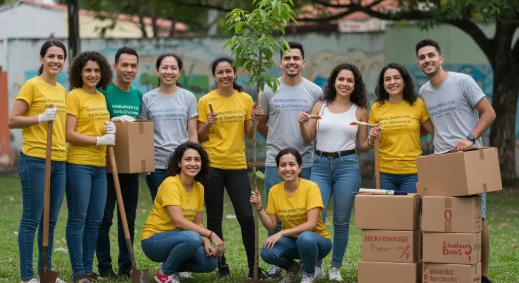 Voluntariado em 2025: Tendências e Perfis para ONGs no Brasil