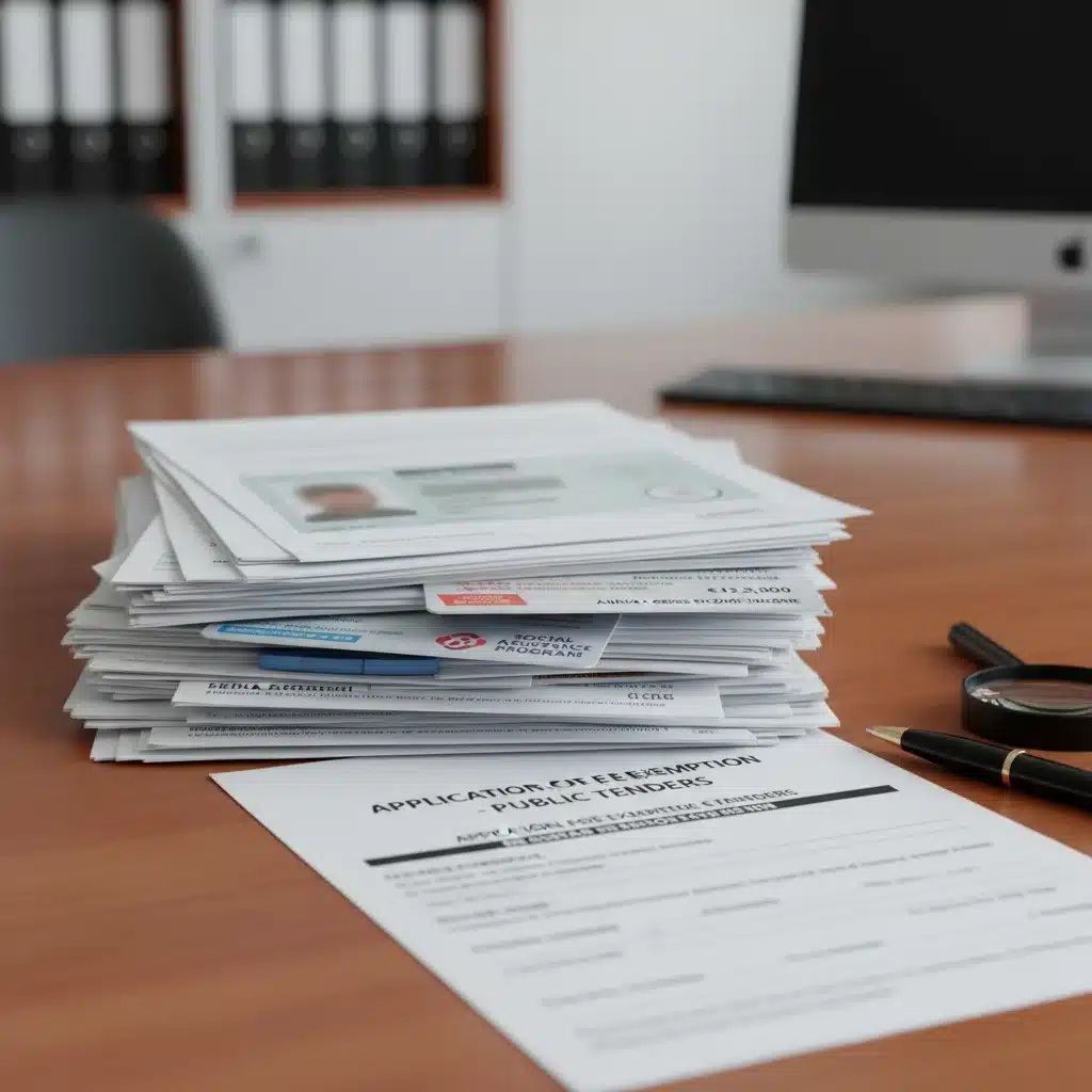 Documentos necessários para solicitar isenção da taxa de inscrição em concursos