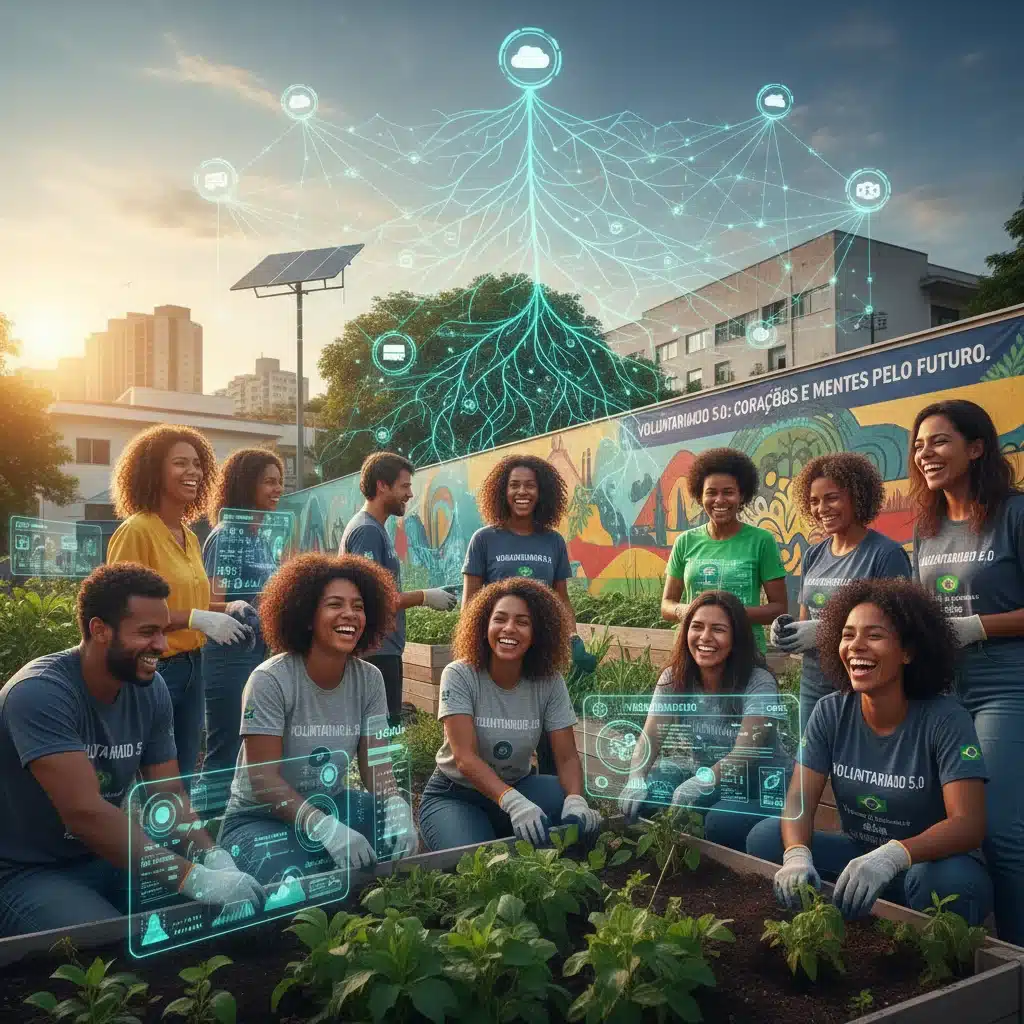 Voluntariado 5.0 em 2026: As 3 Maiores Tendências no Brasil