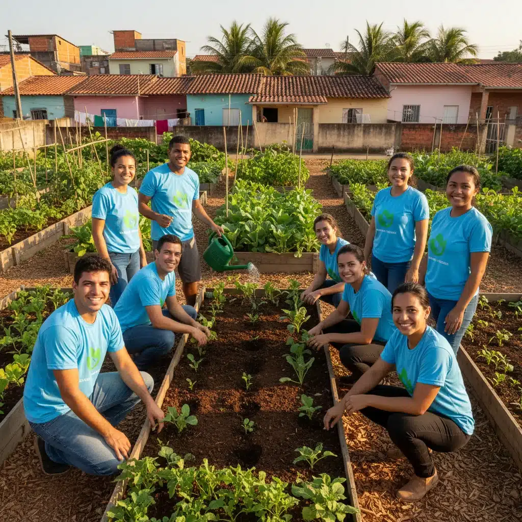 Voluntariado Transformador: 10 Horas, 20 Famílias, Impacto 2026